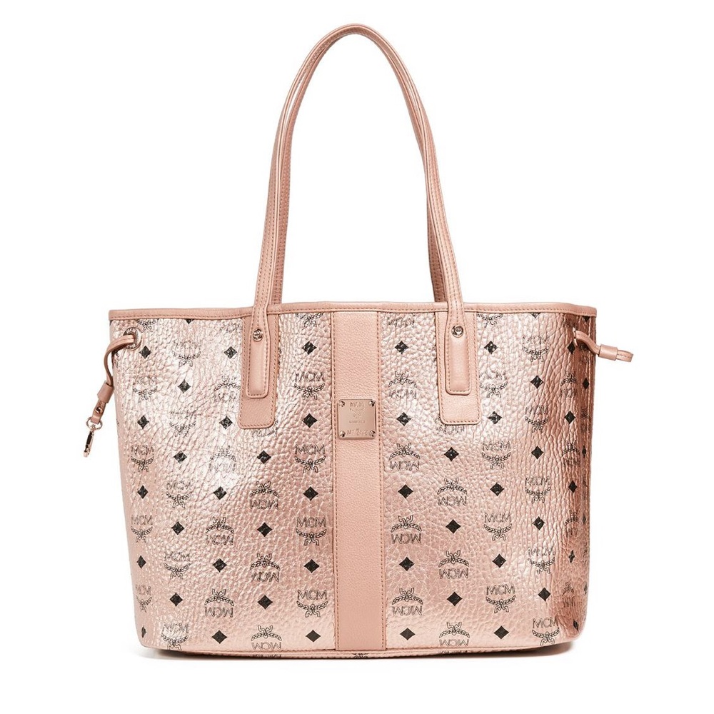 MCM Reversible Medium Visetos Liz Shopper Tote bag